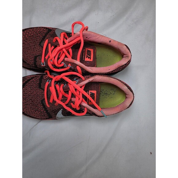 Nike Shoes Womens 9.5 Orange Air Zoom Structure 18 683737-800 Running Sneakers - Picture 5 of 7